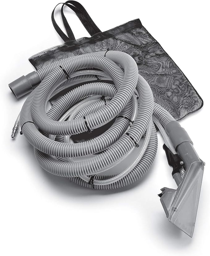 Rug Doctor Universal Upholstery Tool Attachment for X3 Commercial Carpet Cleaner, 12-ft Hose, for Carpet, Rugs, Upholstery, Stairs, Mattresses, & More | Long 12-ft Flexible Hose for Cleaning Stairs, Upholstery, Rugs, Car Interiors, Spray, Scrub and Ext...