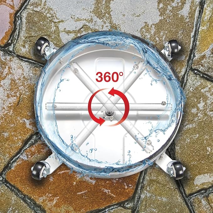 Sun Joe SPX-SC17 17-inch Universal Surface Cleaner Pressure Washer Attachment