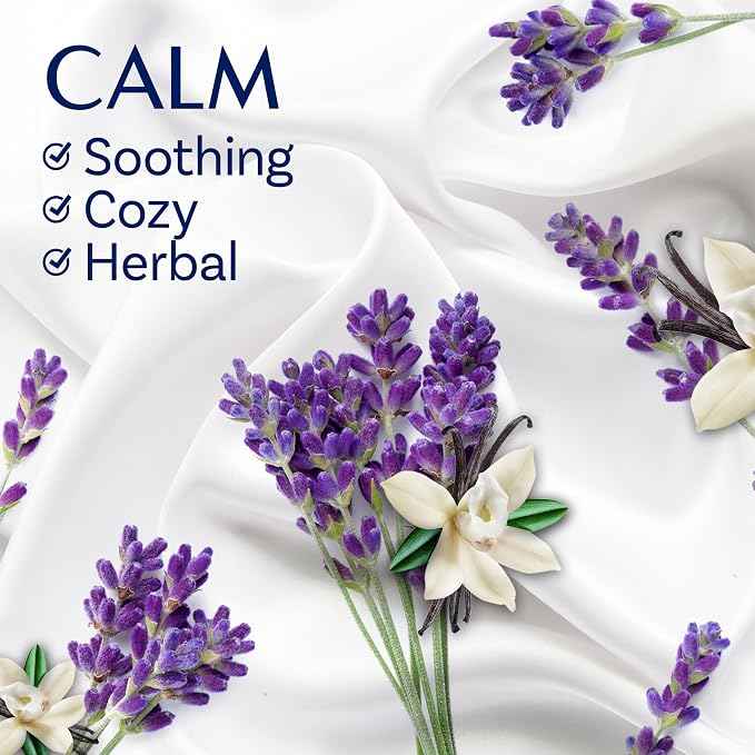 Downy Calm In Wash Laundry Scent Booster Beads, Soothing Lavender And Vanilla Bean Scent, 24.0 OZ, Laundry Scent Beads, Long Lasting Freshness