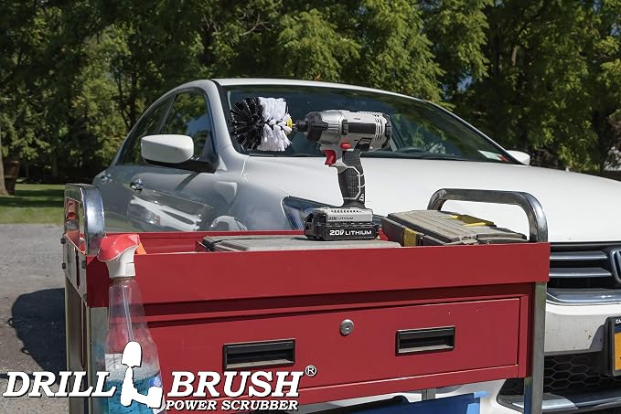 Professional Car Detailing Tools - Wheel & Tire Cleaning Brush | Car Accessories