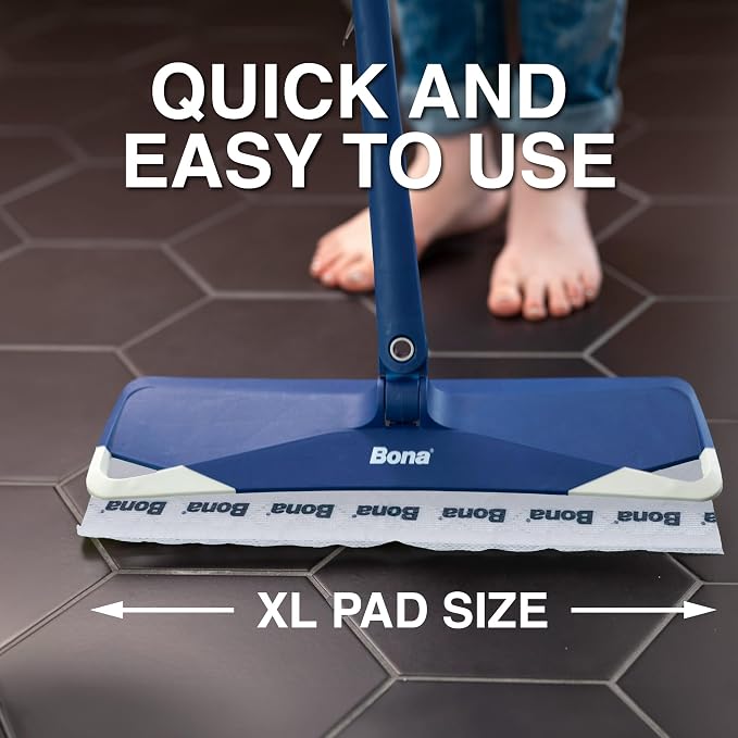 Bona Multi-Surface Floor Disposable Wet Cleaning Pads - 12-Pack