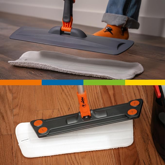 LOBA Microfiber Floor Cleaning Pad Spray Mop Mop (2 pack)