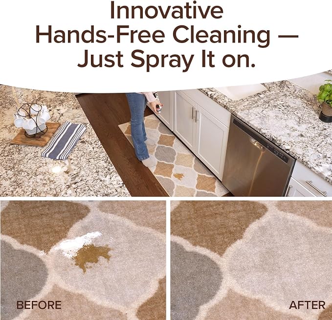 Bull Shot Carpet Spot & Stain Remover, AS SEEN ON TV, Made In USA, Just Point & Spray, Stain-Lifting Foam-Action, Pet Stains & Odors, Coffee, Soda, Wine, Stains, 2 Pack