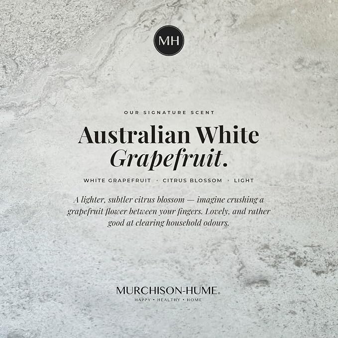 Murchison-Hume All-Purpose Cleaner Concentrate – Natural, Non-Toxic, Safe on All Surfaces – Plant-Based Multi-Surface Spray for Kitchen, Bathroom & Home – Makes 35 Fl Oz-Australian White Grapefruit