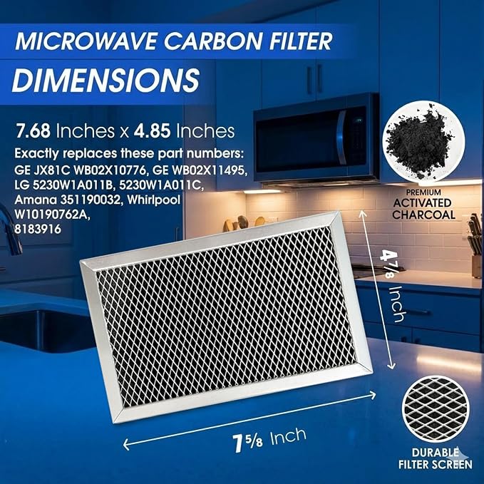 JX81C Microwave filter GE WB02X10776 LG 5230W1A011B 5230W1A011C
