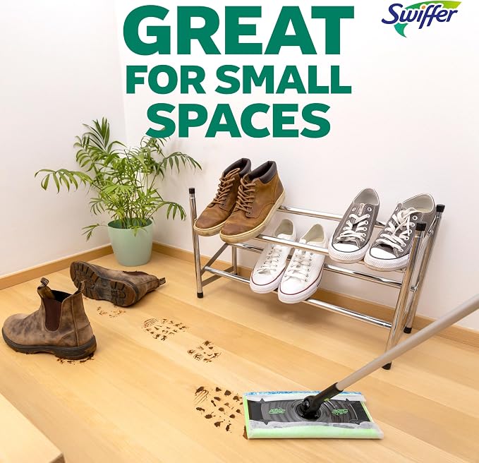 Swiffer Heavy Duty Mop Wet Multi-Surface Cloth Refills for Floor Mopping and Cleaning, Gain and Unstopables Scents, 30 count