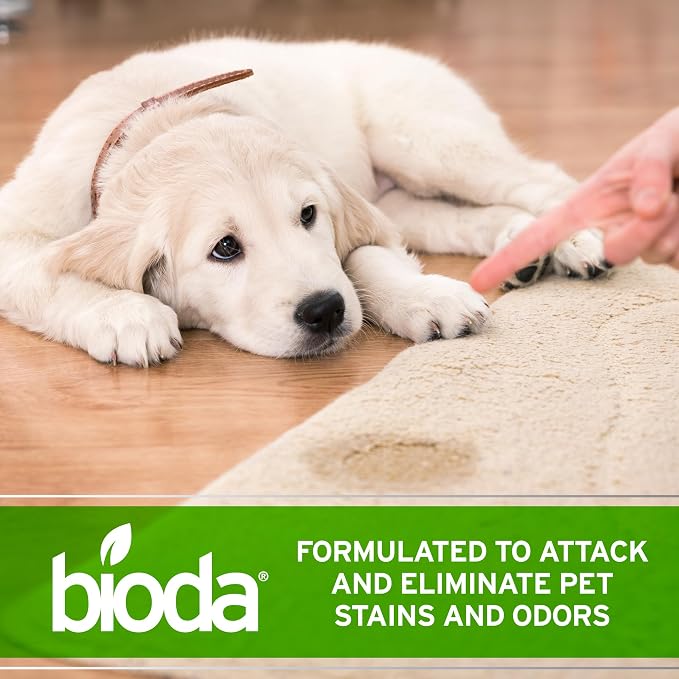 Bioda Multi-Purpose Probiotic Enzyme Cleaner and Deodorizer | Enzyme Cleaner, Trash Can Deodorizer, Pet Stains and Odors, Drains, Floors, Bathrooms, Toilets, Made in USA, 1 Gallon