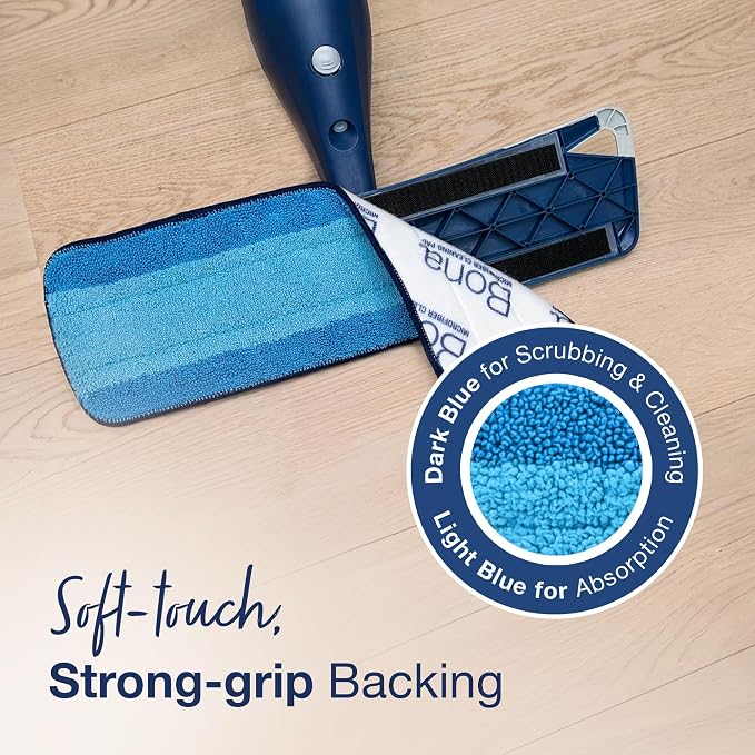Bona Multi-Surface Floor Premium Spray Mop - Includes Multi-Surface Floor Cleaner Concentrate and Machine Washable Microfiber Cleaning Pad - For Stone, Tile, Laminate and Vinyl LVT/LVP Floors