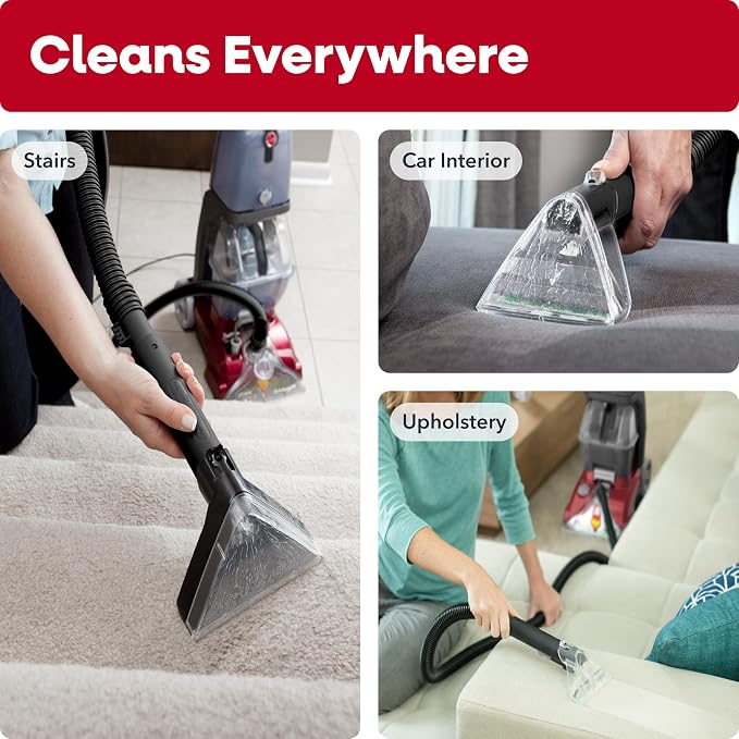 Hoover PowerScrub Deluxe Carpet Cleaner Machine, Pet & Upholstery Tools