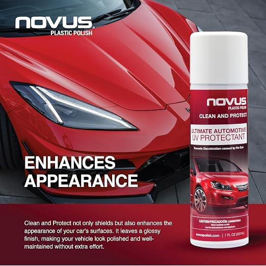 NOVUS 7503E | Clean and Protect Automotive Surface Protection | 7 Ounce Bottle | Professional Grade Do-It-Yourself Formula | 6 Pack