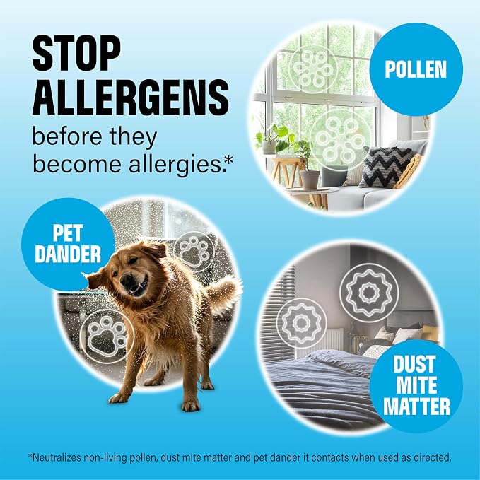 Clorox PURE Allergen Neutralizer Daily Air Spray, Fights Pet Odors, Fresh Scent, 8 Ounces