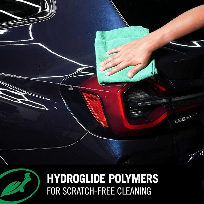 Turtle Wax Hybrid Solutions Ceramic 3-in-1 Car Detailer, Waterless Car Wash, Long-lasting HydrophobicWax Protection and High Gloss Shine, Safe For All Exterior Surfaces, 32 oz (Pack of 3)
