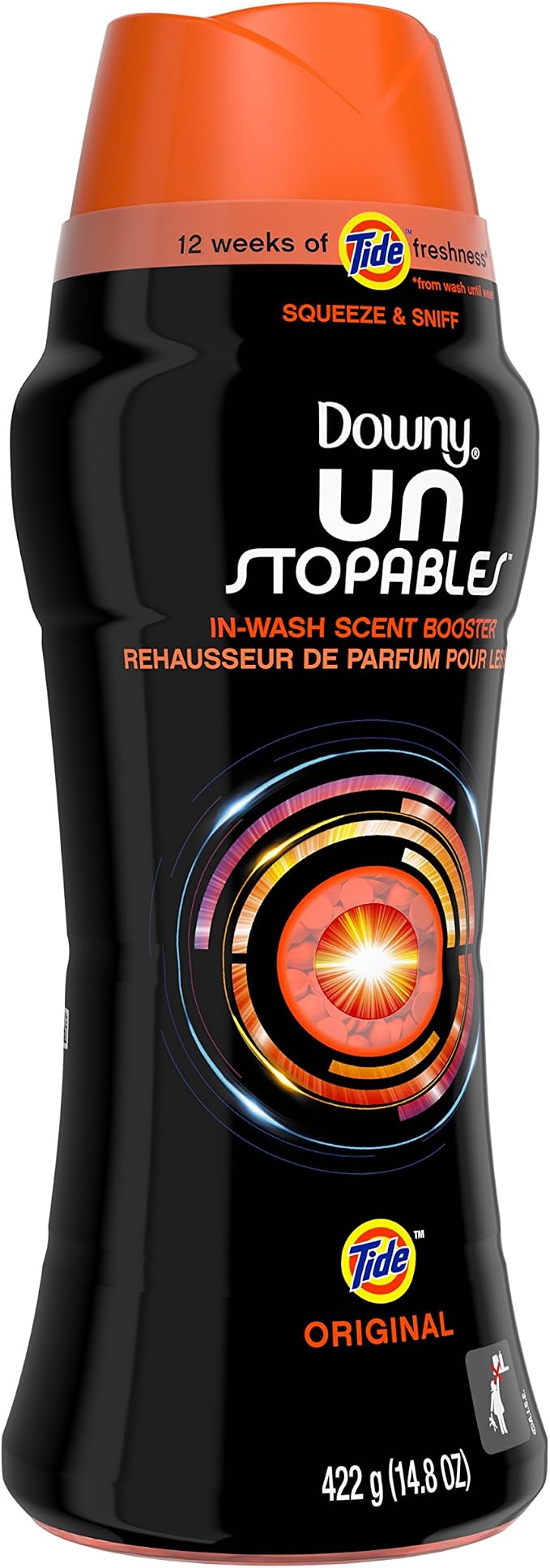 Downy Unstopables In-Wash Scent Booster Beads with Tide Original Scent, 14.8 oz