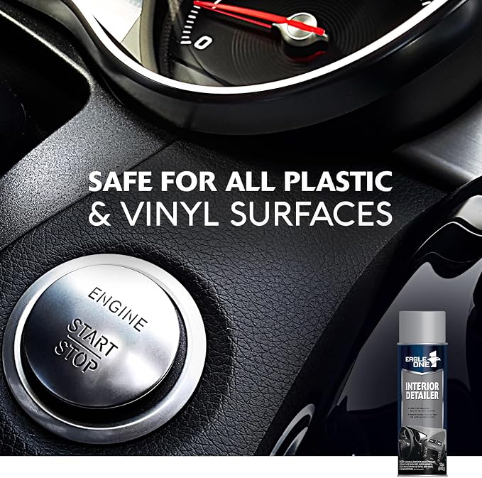 Eagle One Car Interior Detailer, One Step Detailer Spray for Cars, Trucks, 12 Oz