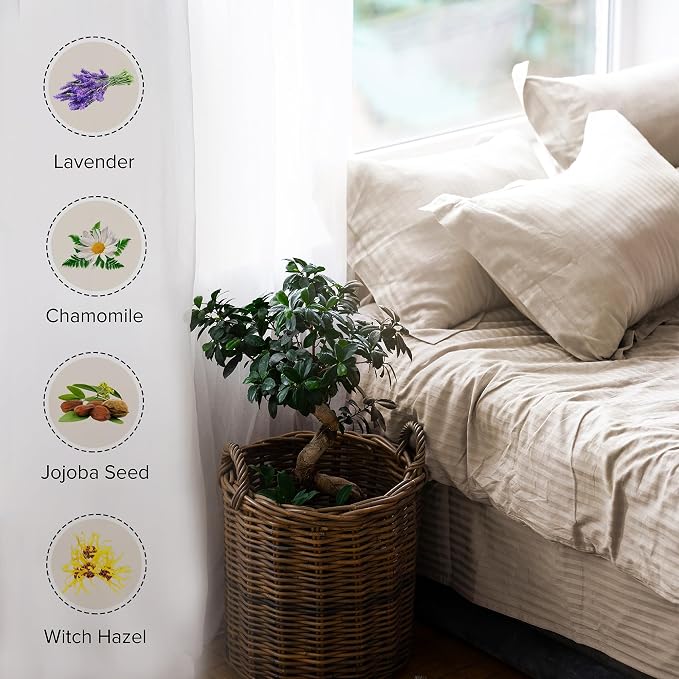 DRMTLGY Eucalyptus Linen Mist | Relaxing Pillow & Room Spray | Eucalyptus scent, Relaxing aromatherapy, Fabric freshening, Pillow & linen safe, Home fragrance, Pure essential oils