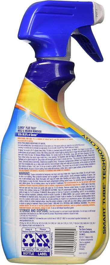 Tilex 01100 Mold and Mildew Remover, 16 Ounce, 1 Bottle