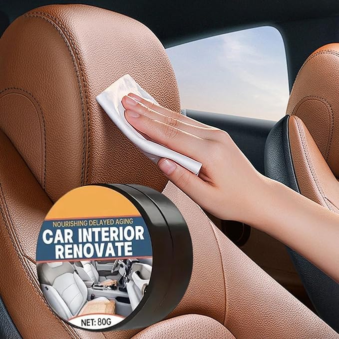 Trim Restorer Automotive Gentle Repair Protection Trim Care | Car Upholstery Polishing Compound Gentle Dashboard Steering Wheel for Vehicle Detailers Trucks Sedans SUVs RVs