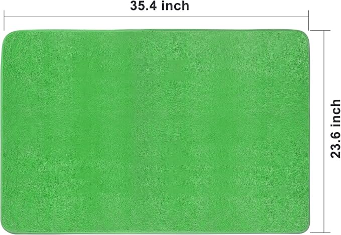 JOYMOOP Microfiber Towels for Cars, 35.4" x 23.6" Car Drying Towel, Green Reusable Car Towel, Quick Drying Car Microfiber Cleaning Cloth for RVs, SUVs, Trucks