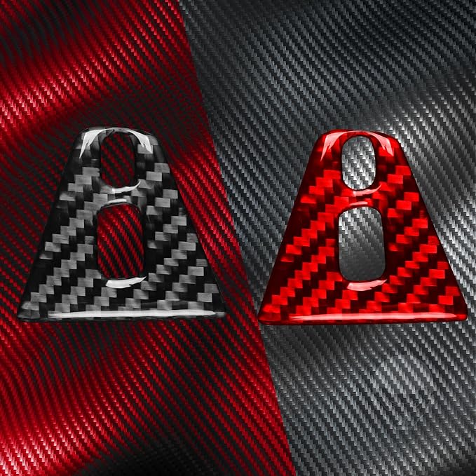 Carbon Fiber Accent USB Charger Fit for Chevrolet Blazer 2019-2025 | for L/LT/RS/Premier | Accent USB Charger Port Stickers | Accessories | Thick Overlay | Self-adhesive