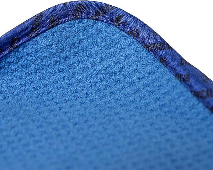 Chemical Guys Waffle Weave Glass Cloth Microfiber Towel, Blue, 24 x 16 | Waffle-weave towel wipes glass, mirrors and windows streak-free, scratch-safe for cars, trucks and home