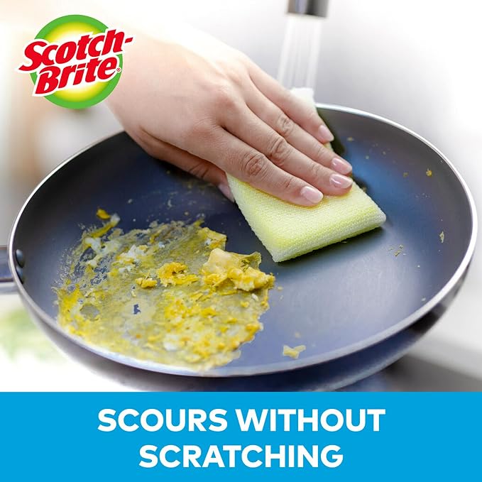 3M Scotch-Brite Dobie, 1 Pad Each (Value Pack of 6)