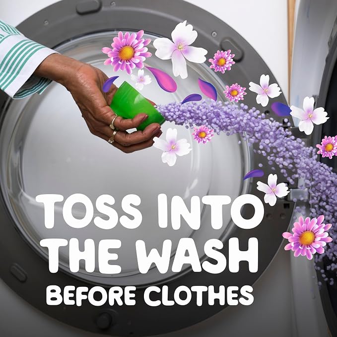 Gain In-Wash Laundry Scent Booster Beads Long-Lasting Fresh Scent Beads All Day Freshness and Odor Protection, Moonlight Breeze Scent, 24 oz (Packaging May Vary)
