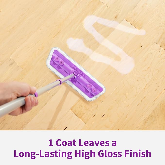 Rejuvenate Professional Wood Floor Restorer Fills Scratches, Shines And Protects Wood Flooring For A High Gloss Shine, 32 Ounces | 1-Coat Application Fills Scratches, Shines & Protects Hardwood Floors, Leaves A Glossy Finish, Safe For Pets & Kids
