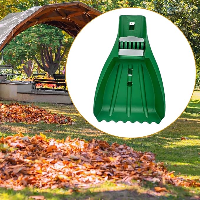 Scoops Leaves Grabber Ergonomic Grip Lightweight Leaf Rake Garden Rake Grabbers for Cleaning Garbage, 1Pcs