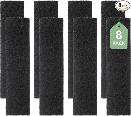 8 Pack OTRFILTER OTRFILTER1 PureAir Carbon Microwave Air Filter Replacement for Frigidaire Microwaves CGMV176NTBA/CGMV176NTDB/CGMV176NTFA/CGMV176NTWA/ FGMV155CTDA/FGMV176NTBB, Part Number 5304512502