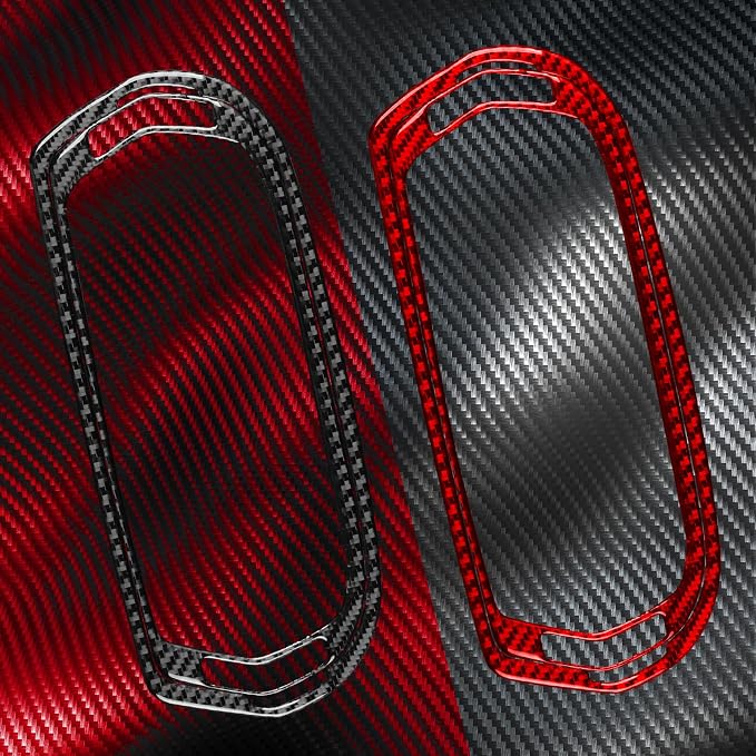 Real Carbon Fiber Speedometer Decals Fit for Audi A3 8Y S3 2021-2025 | Speedometer Surround Trim | Accessories | Anti-scratch | Self-adhesive