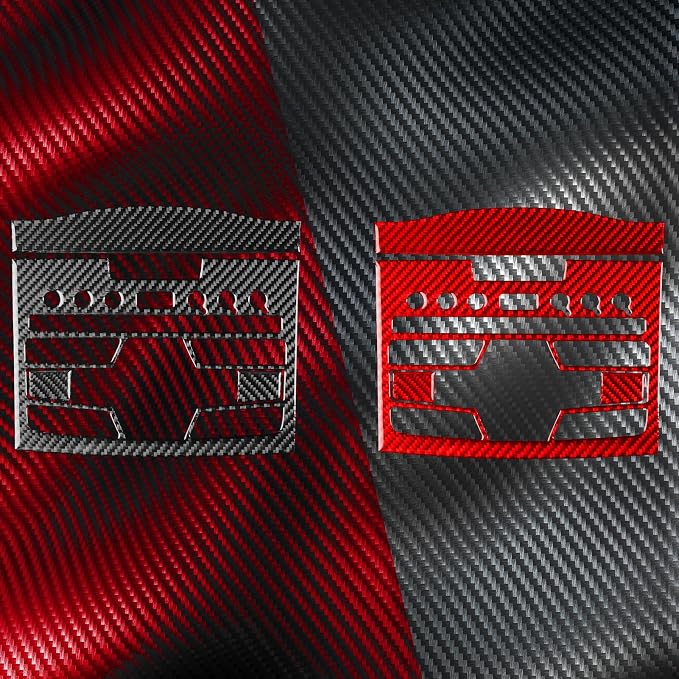 Real Carbon Fiber Trim for Honda CRV Accessories | for CR-V 2012 2013 2014 2015 2016 Central Console CD Player Panel Sticker Interior Thick Overlay Decal - C