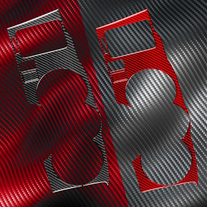 Speedometer Stickers Fit for Toyota 4Runner(N210) 2003-2009 | for SR5/Sport Edition/Limited | Real Carbon Fiber | Accessories | Speedometer Surround Trim | Self-adhesive | Anti-scratch