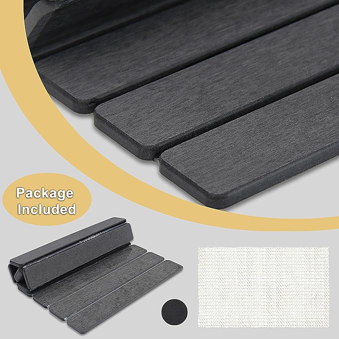 Stone Drying Mat for Kitchen Counter, 24"L x 16" W Quick Stone Dish Drying Mat Diatomaceous Earth Super Fast Absorbent Collapsible Countertop Kitchen Mats Grey