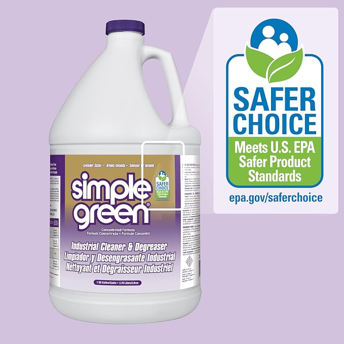 Simple Green Industrial Cleaner and Degreaser Lavender Scent 1 Gal