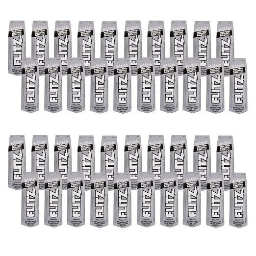 Flitz Metal Polish Paste - 5.29oz USA-Made Polish for Solid Chrome, Stainless Steel, & Aluminum - Non-Abrasive for Light Oxidation - Requires Manual Buffing - Not for Plated/Coated Surfaces (40-Pack)