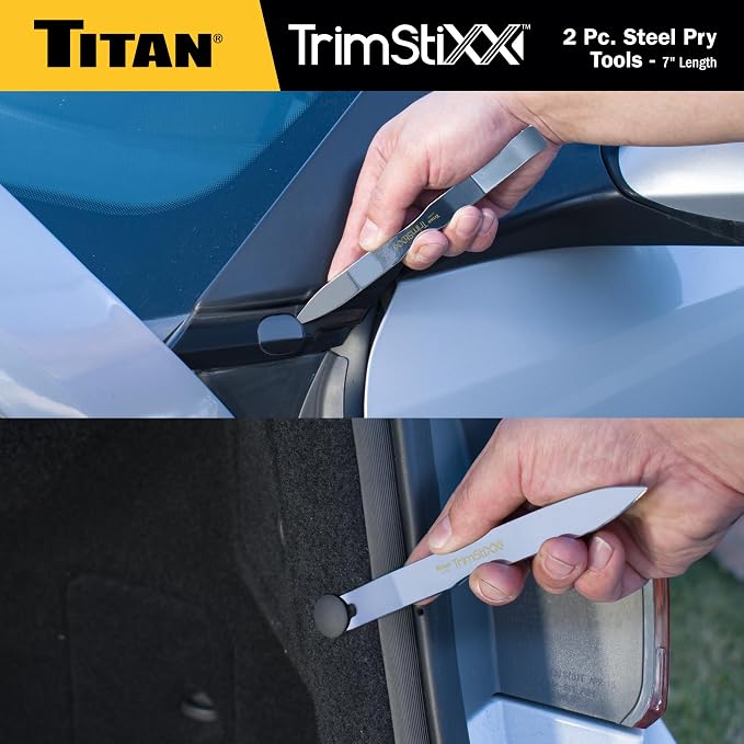 Titan 11592 Trim Stixx 2-Piece 7-Inch Pry Tool Set