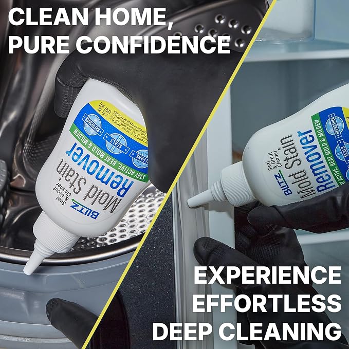 Heavy Duty Gel Cleaner – Thick Gel Formula for Bathrooms, Showers, Washing Machines, Grime, Grunk and Tiles – Targets Tough Stains and Odors – No Harsh Scrubbing Required – Easy to Apply