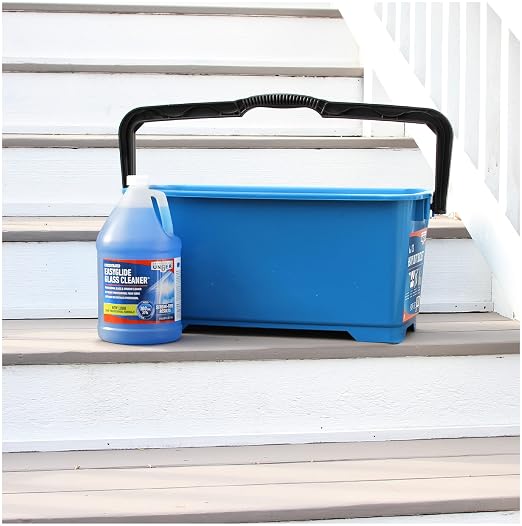 Unger Professional Streak-Free EasyGlide Glass Cleaner Concentrate, 1 Gallon, Ammonia-Free, Makes 100 Gallons of Solution, Safe for Tinted Windows, LOW-E, Windshields and Mirrors