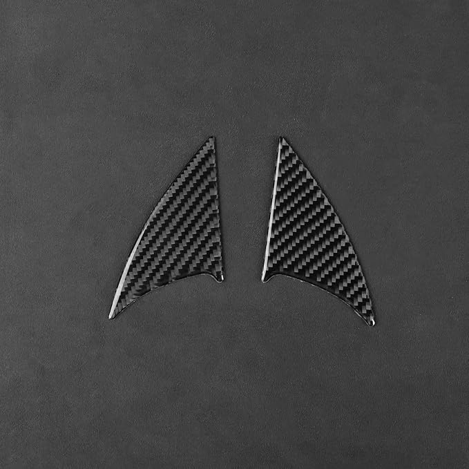 Real Carbon Fiber Trim for Honda CRV Accessories | for CR-V 2012 2013 2014 2015 2016 A-Pillar Inner Cover Sticker Interior Thick Overlay Decal