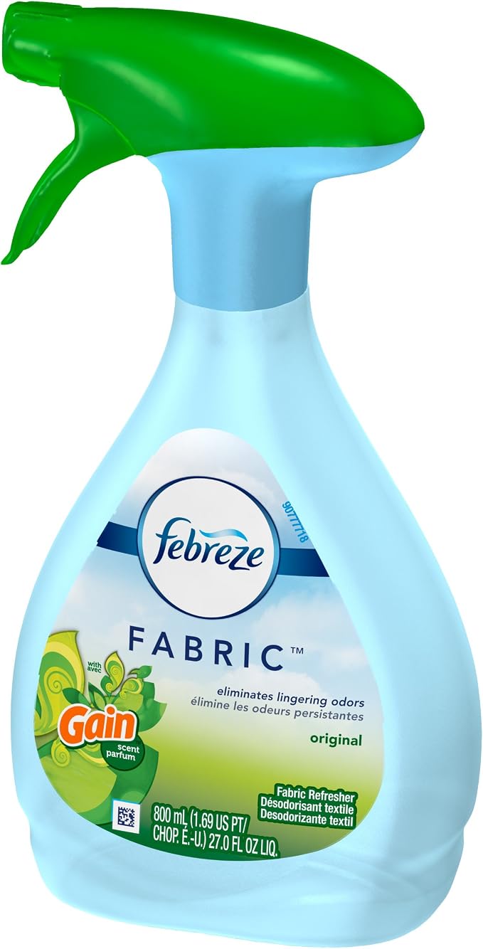 Febreze With Gain Original Scent Fabric Refresher, 27 oz
