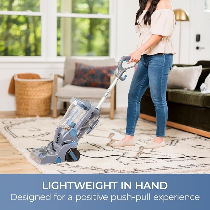 Kenmore Pet Portable Carpet Cleaner Machine with High Cleaning Power | 3.2L Clean Tank & 1.4L Dirty Tank, 25ft Cord Length and Two Easy Removable Brushroll for Rug & Upholstery, KW4010