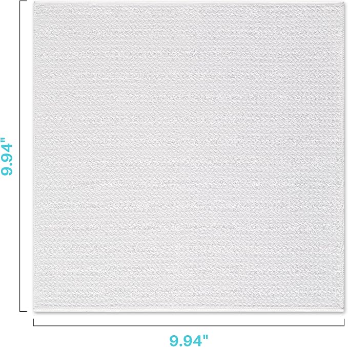 JOYMOOP Microfiber Waffle Weave Cleaning Cloth,Highly Absorbent Kitchen Towels,Quick Drying Lint Free Dish Towels for Kitchen,9 Pack,White,10 x 10 inch