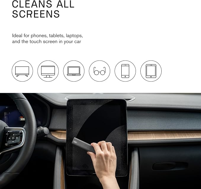 am Mist Screen Cleaner Refill 200ml (7 oz) – Alcohol-Free Cleaning Liquid | Refill for am Mist Screen Cleaner. Alcohol-free formula for phones, laptops, TVs, tablets and car displays.
