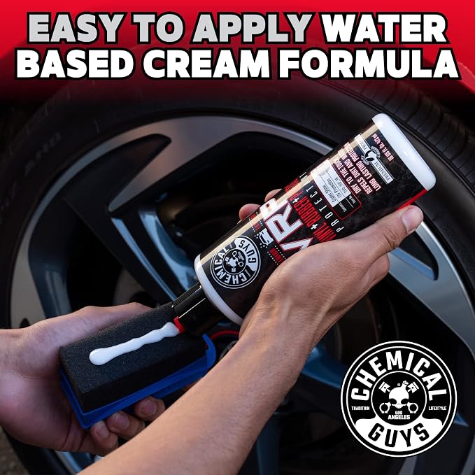 Chemical Guys, VRP Vinyl, Rubber & Plastic Dressing, Dry to Touch, 1 Gallon | Satin shine on tires, trim, dashboards and weatherstripping, non-greasy and dry to the touch, indoors or out