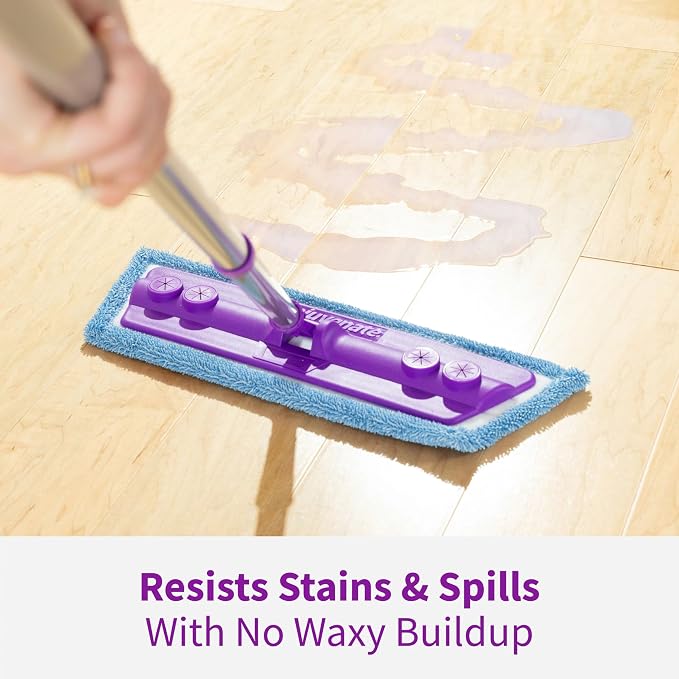 Rejuvenate Professional Wood Floor Restorer 1 Gal, Gloss Finish, 2 Pack | 1-Coat Application Fills Scratches, Shines & Protects Hardwood Floors, Leaves A Glossy Finish, Safe For Pets & Kids