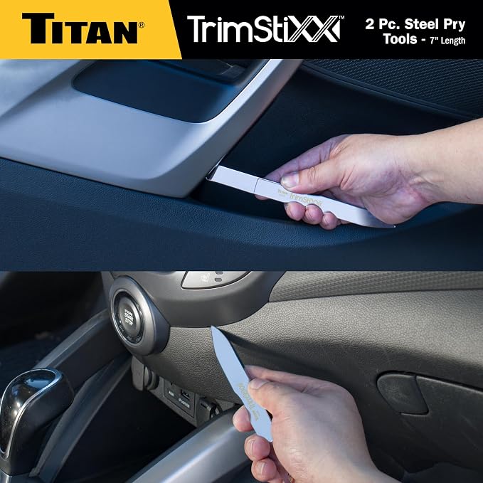 Titan 11592 Trim Stixx 2-Piece 7-Inch Pry Tool Set