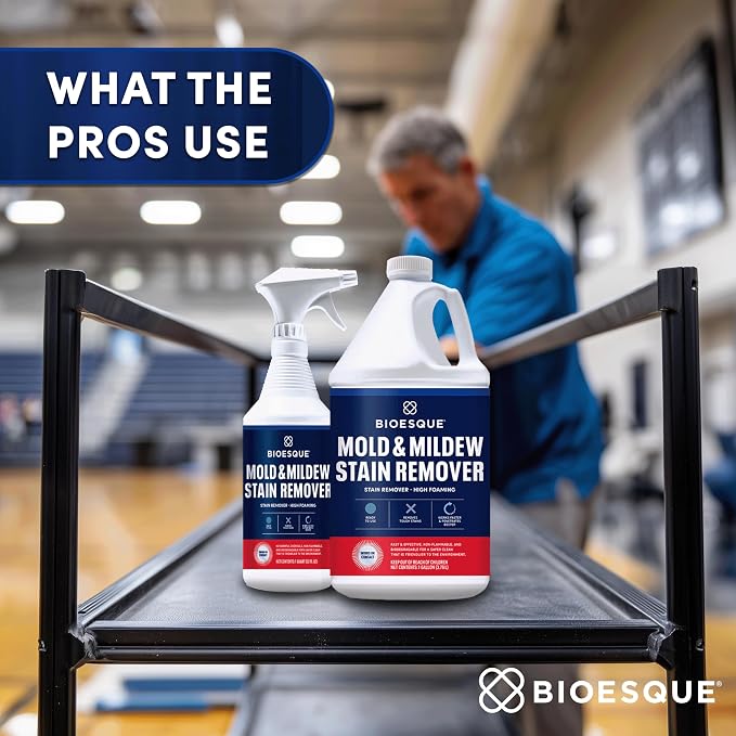 Bioesque Mold & Mildew Stain Remover, 1 Gallon (Pack of 1)