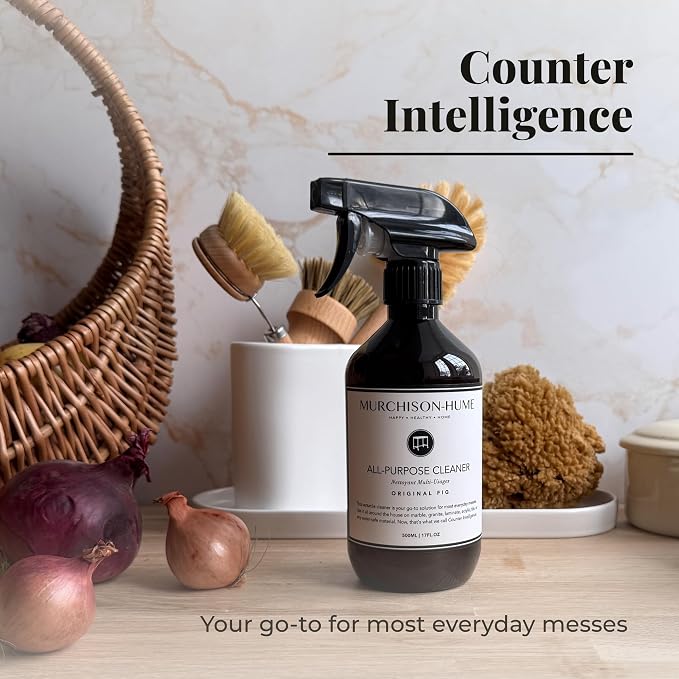 Murchison-Hume All Purpose Cleaner Spray | Plant Based Multi-Surface | Non-Toxic | Food & Pet Safe | Granite, Marble & Stone Safe | Cuts Grease | Kitchen & Bath | Refill Available | Original Fig