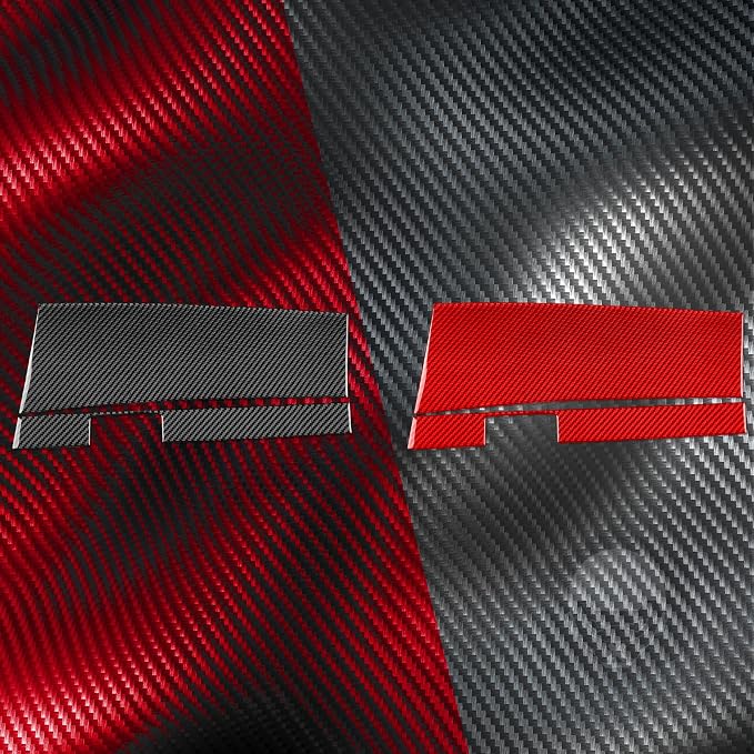 Co-Pilot Dash Trim for Toyota Corolla 2009-2013 Accessories Black | Soft Carbon Fiber | Upgrades for Car | Only for Left-Hand Drive | Anti-Scratch | Sporty Style