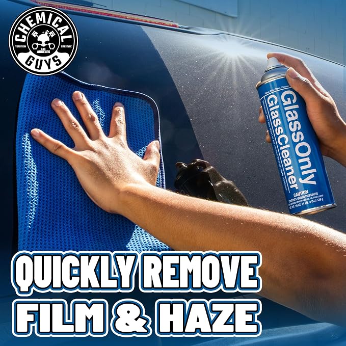 Chemical Guys, Foaming Glass & Window Cleaner, Ammonia-Free Spray, 19 oz | Clinging foam clears fingerprints, smoke film and road grime from glass, mirrors and screens, ammonia-free